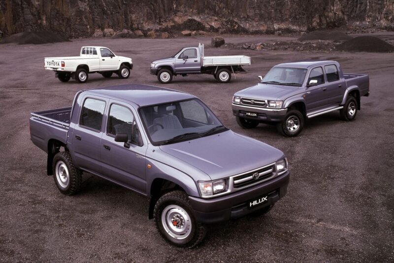 Historien til den legendariske Toyota Hilux pickupen