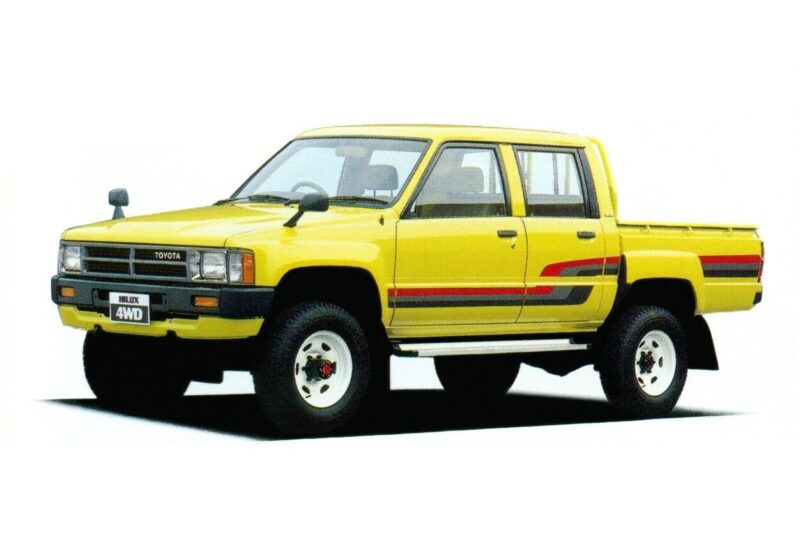 Historien til den legendariske Toyota Hilux pickupen