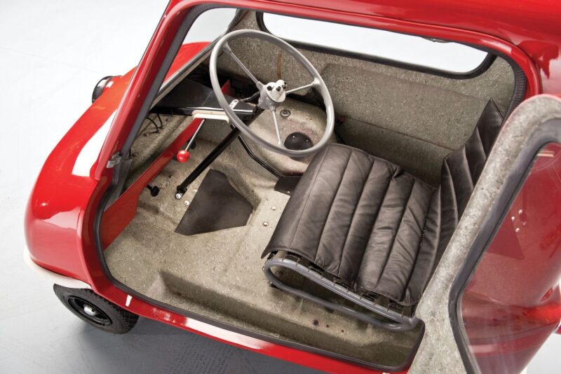 Peel P50. Det er ingen mening å lage mindre