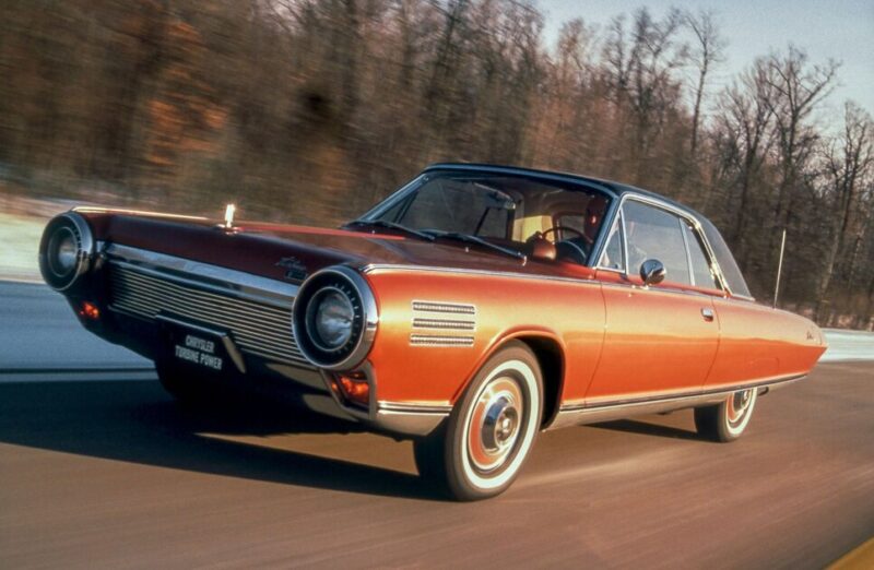 Chrysler Turbine Car. Gassturbinmotor på tequila!